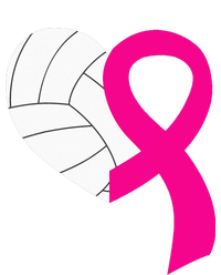 Volleyball Pink Ribbon Cool Breast Cancer Awareness Gifts Cooling Performance Crew T-Shirt