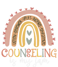 Back To School Counselor Counseling Is My Jam Rainbow T-Shirt