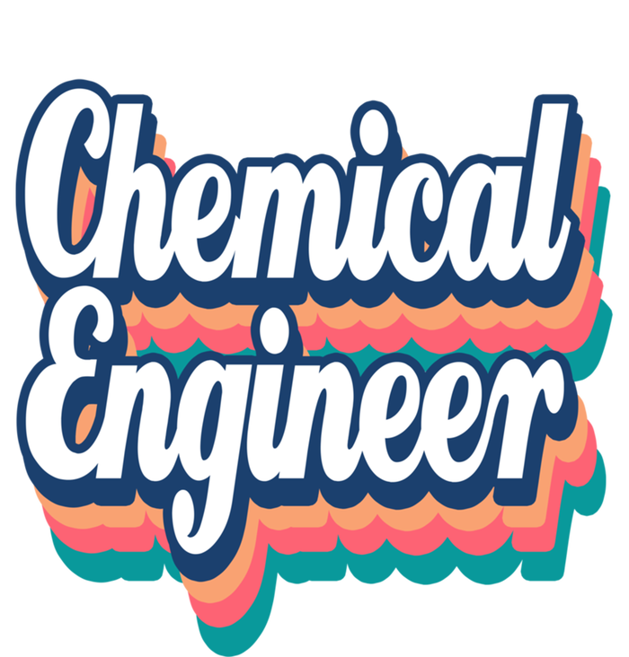 Chemical Engineer Engineering Major Retro Funny Gift Tie-Dye T-Shirt