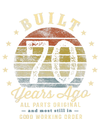 Built 70 Years Ago All Parts Original Gifts 70th Birthday Ladies Long Sleeve Shirt