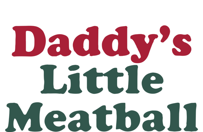 Daddy’s Little Meatball Women's V-Neck T-Shirt