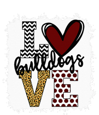 Bulldogs Mascot Love School Spirit Fantastic Gifts Hoodie