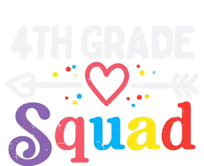 4th Grade Squad Fourth First Day Of School Boy Girl Teacher Kids Hoodie