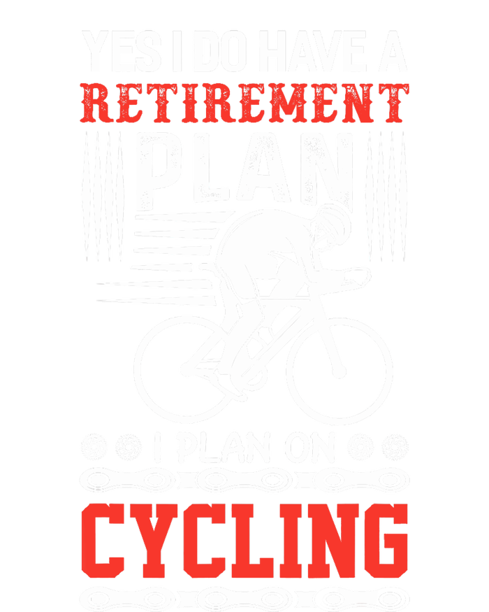 Funny Bicycle Retirement Plan Cycling Tall T-Shirt