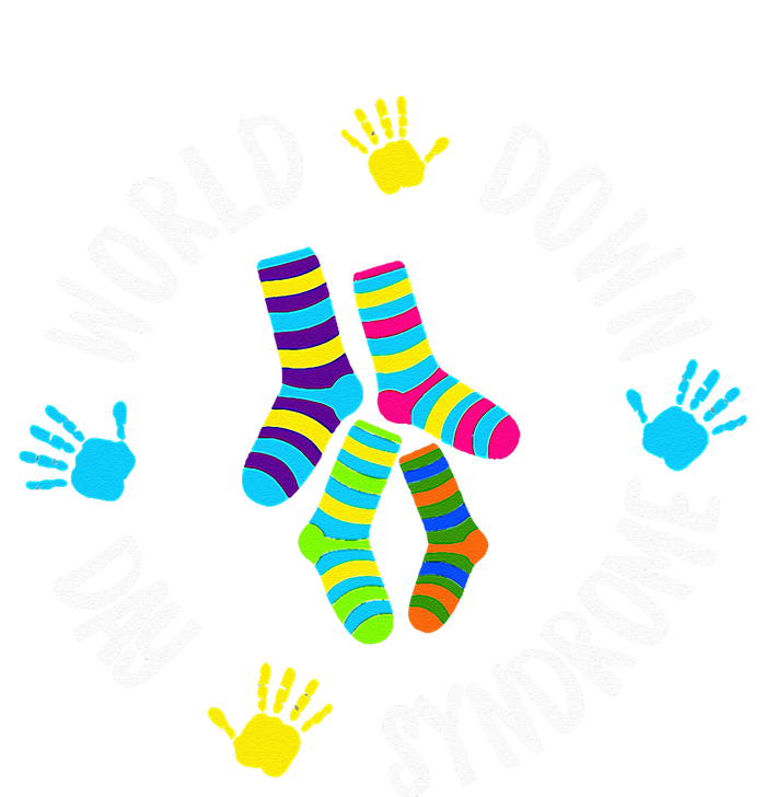 World Down Syndrome Day Awareness Socks T 21 March Drawstring Bag