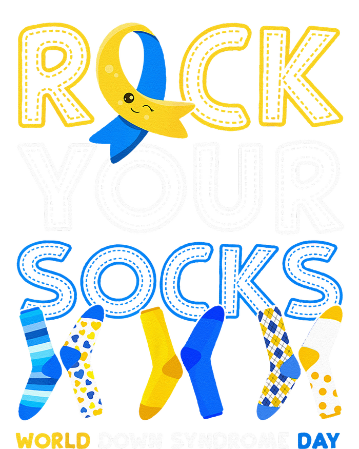 World Down Syndrome Day Rock Your Socks Awareness Tank Top