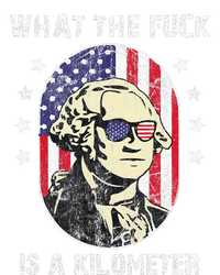 WTF What The Fuck Is A Kilometer George Washington July 4th Kids T-Shirt