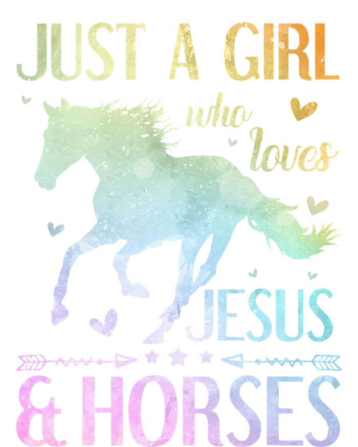 Jesus And Horses Horse Gifts T-Shirt