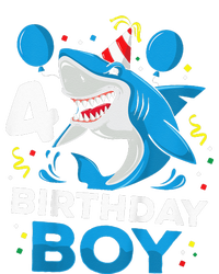 4th Birthday Shark Ocean Theme Party 4 Years Old T-Shirt