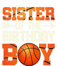 Sister Of The Birthday Basketball Mother Mom Funny T-Shirt