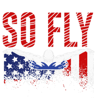 So Fly USA Swimming Team Sports Athlete US Swim Aquatic Women's T-Shirt