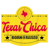 Texas Chica Texas Born & Raised Chick Womens Parody Tank Top