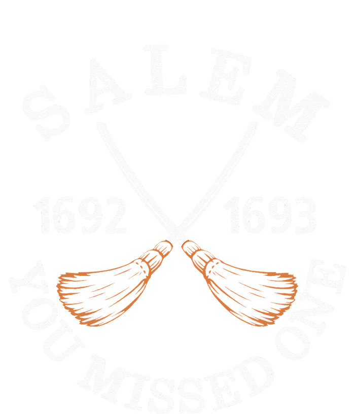 Vintage Distressed Salem 1692 You Missed One Funny Full Zip Hoodie