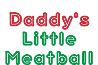 Daddy Little Meatball Italian Funny Daddy Little Meatball Father’s Day T-Shirt