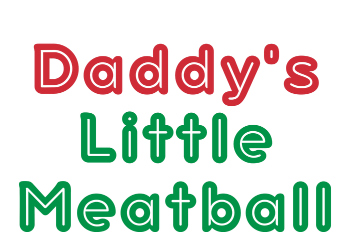 Daddy Little Meatball Italian Funny Daddy Little Meatball Father’s Day T-Shirt