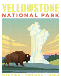 Yellowstone US National Park Bison Vintage Gift T-Shirt