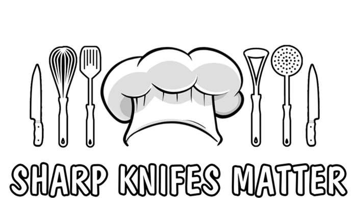 Sharp Knifes Matter Cooking Chef Utensils Cook Great Gift T-Shirt