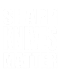 Sharp Knives Matter Funny Chef Cook Gift Bumper Sticker