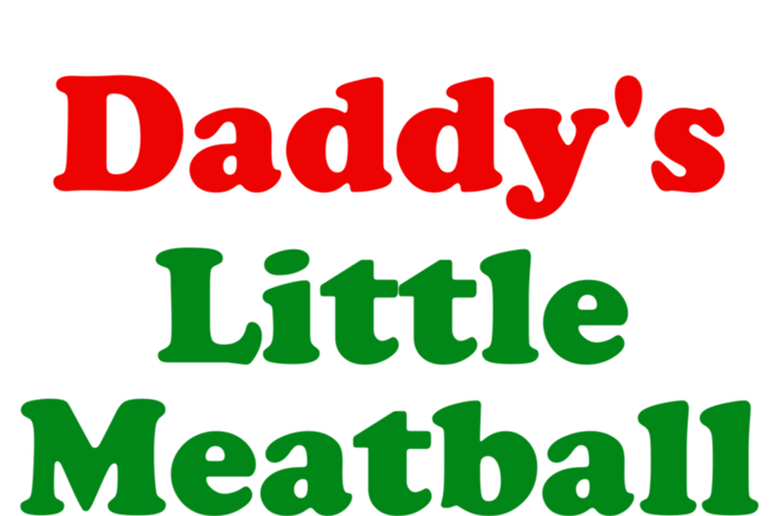 Daddys Little Meatball Funny Italian Joke Long Sleeve Pajama Set