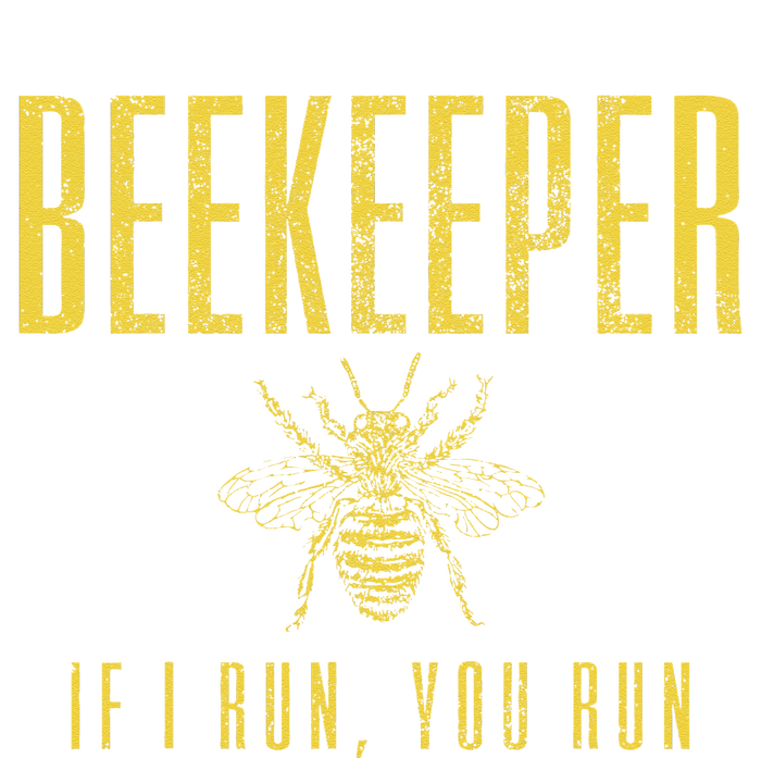 Beekeeper If I Run You Run Funny Beekeeping Beekeeper Gift Flexfit Unipanel Trucker Cap