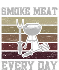 Smoke Meat Everyday Barbecue Grill Griller Grillfather Gift Kids T-Shirt