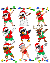 Dabbing Santa And Friends Christmas In July Xmas Wool Snapback Cap