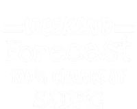 Weekend Forecast Skiing Gift T-Shirt