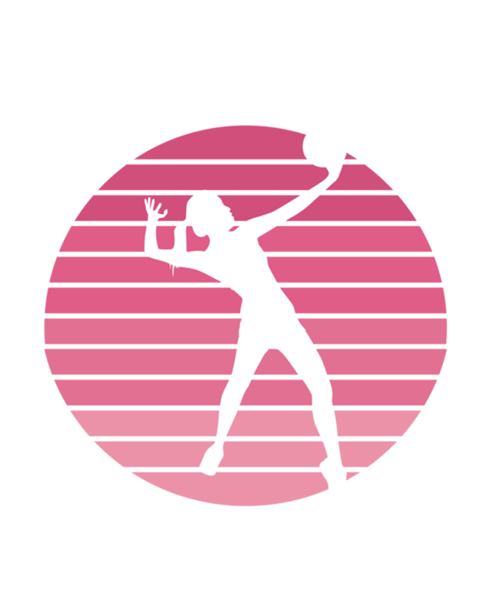 If You Want A Soft Serve Go Get Ice Cream Punny Volleyball Gift Tank Top