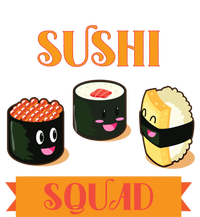 Sushi Squad Funny Sushi Lover Meaningful Gift Ceramic Bell Ornament