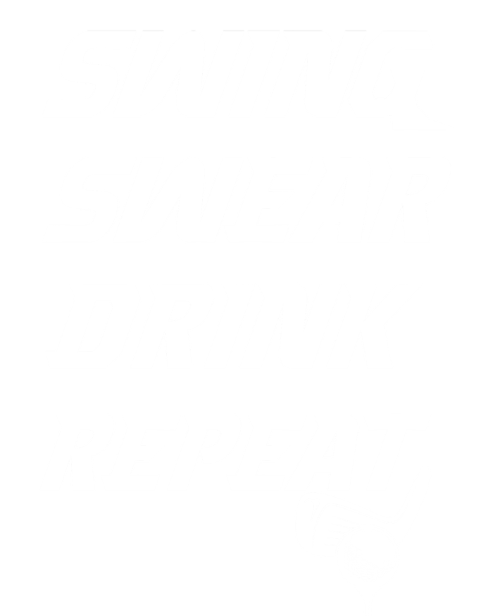 Swing Swear Repeat Golf Golfing Gag Gift Gift Ladies Essential Flowy Tank