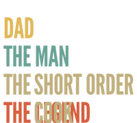 The Dad The The Short Order Cook The Legend Funny Gift Tie-Dye T-Shirt