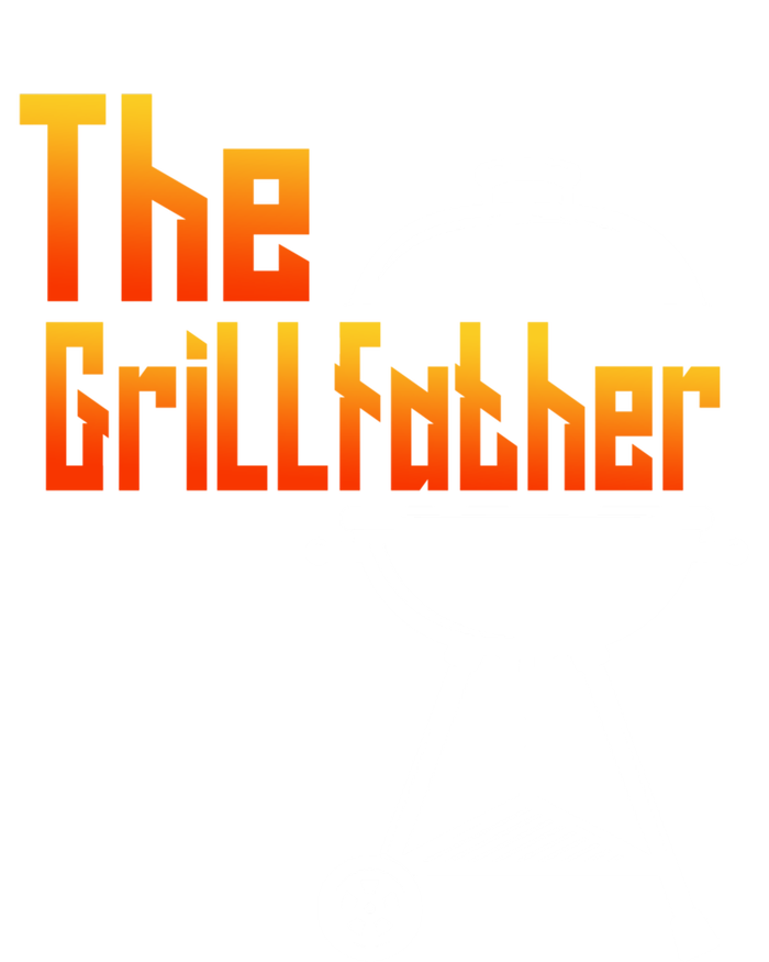 The Grillfather Barbecue Grill Master Smoker Funny Bbq Dad Cute Gift T-Shirt