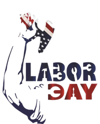 Labor Day America Flag Laborer Gift Happy Labor Day Gift Tall Long Sleeve T-Shirt