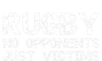 Funny Rugby Quote For Men Rugby No Opponents Just Victims Tie Dye Hoodie