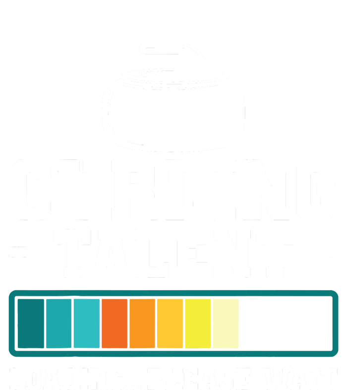 Curling Stone Retro Vintage Curler Team Sport Tall T-Shirt