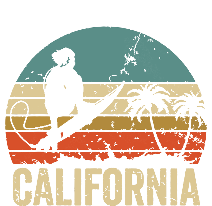 California Surf CA Vintage Retro Men Women Kids Surfer Sunset Toddler Hoodie