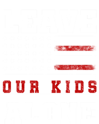 Leave Our Kids Alone Vintage USA Flag Tee Kids Sweatshirt