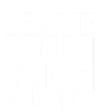 Leave Our Kids Alone Vintage USA Flag Tee Kids Long Sleeve Shirt