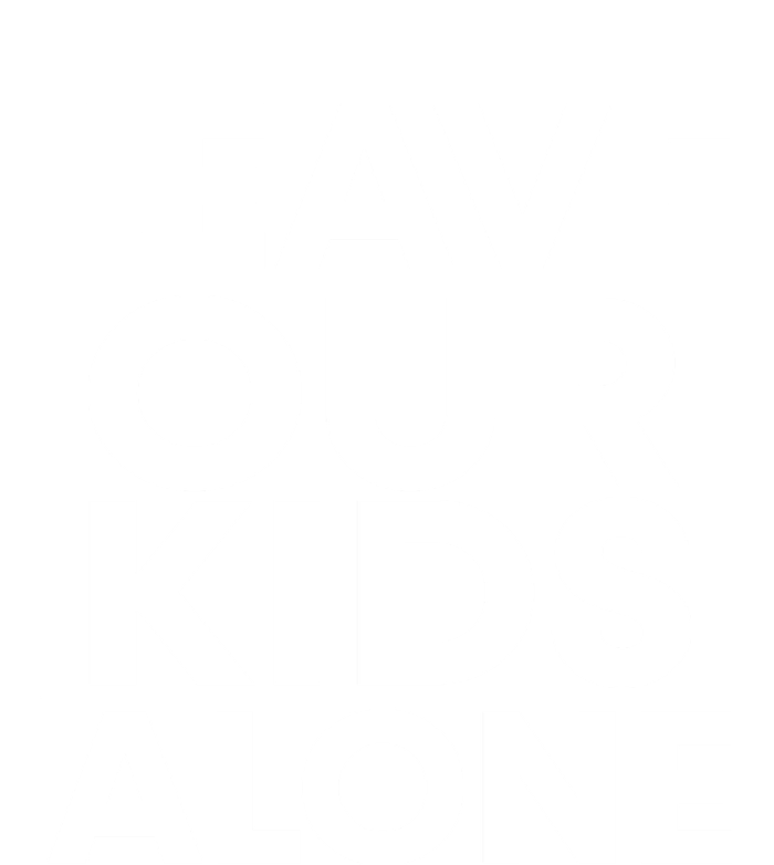 Leave Our Kids Alone Vintage USA Flag Tee Kids Long Sleeve Shirt