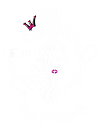 The Kitchen Beautician Hairdressers At Home Queen Of Hair Gift T-Shirt