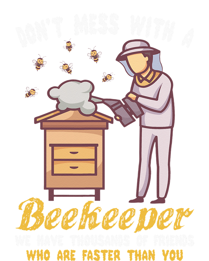 Funny Beekeeper Beekeeping Supplies Honey Bees Beehive Canvas