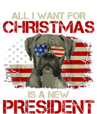 Funny Christmas Dog Anti Joe Biden Vintage American Flag High Crown Mesh Back Trucker Hat