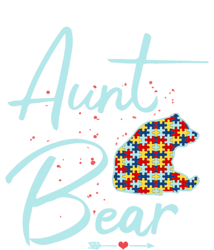 Autistic Niece Autistic Nephew Aunt Bear Autism Aunt Cool Gift Kids Long Sleeve Shirt