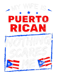 My Wife Is Puerto Rican Puerto Rico Heritage Roots PR Flag Kids Sweatshirt