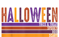 Retro Halloween Spooky Vibes Pumpkin Boo Trick Treat T-Shirt