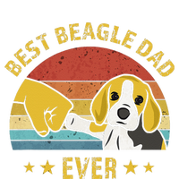 Cute Best Beagle Dad Ever Vintage Puppy Lover Retro Design Women's Fleece Hoodie