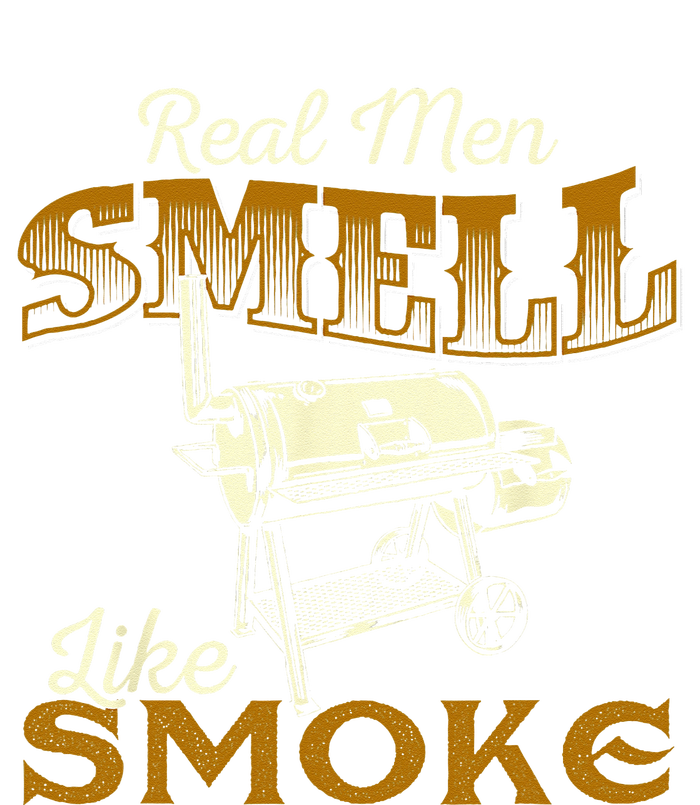 Real Men Smell Like Smoke Pitmaster BBQ Smoker Grilling Womens California Wash Sweatshirt