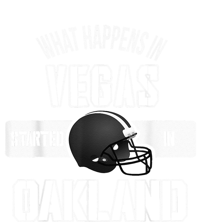 What Happens In Vegas Started In Oakland Perfect Sporty Gift Performance Fleece Hoodie