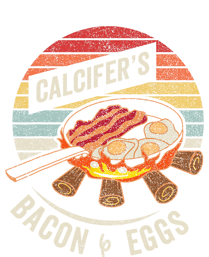 Retro Vintage Calcifers Bacon And Egg Cook Food Lover T-Shirt