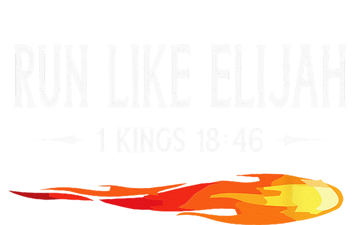 Run Like Elijah Funny Christian Runner Bible Verse Tie-Dye T-Shirt